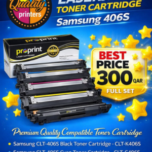 Samsung CLT-406S Proprint Compatible Toner Toner Cartridge Black Yellow Magenta Cyan Full Set