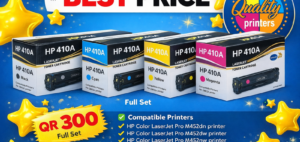 HP 410A Black Yellow Magenta Cyan compatible toner cartridge
