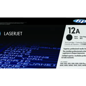 HP 12A Black Original LaserJet Toner Cartridge - Q2612A