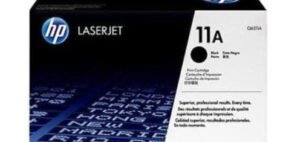 HP 11A Black Original LaserJet Toner Cartridge, Q6511A