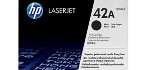 HP 42A Black Original LaserJet Toner Cartridge