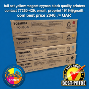 Toshiba TF-C415 (TFC415) Complete Toner Set