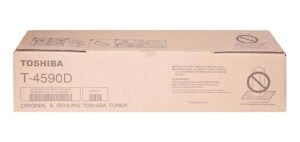Toshiba T4590D Black Original Toner Cartridge, T-4590D
