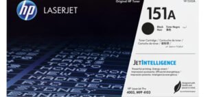 HP 151A Black Original LaserJet Toner Cartridge, W1510A