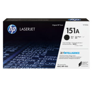 HP 151A Black Original LaserJet Toner Cartridge, W1510A