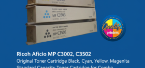 Ricoh Aficio MP C3002, C3502  Original Toner Cartridge Black, Cyan, Yellow, Magenta
