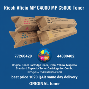 Ricoh Aficio MP C4000 MP C5000 Toner Original Toner Cartridge Black, Cyan, Yellow, Magenta