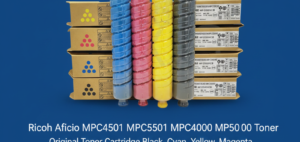 Ricoh Aficio MPC4501 MPC5501 MPC4000 MPC5000 Toner Original Toner Cartridge Black, Cyan, Yellow, Magenta