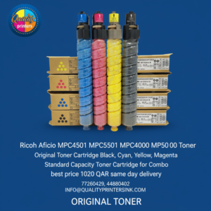 Ricoh Aficio MPC4501 MPC5501 MPC4000 MPC5000 Toner Original Toner Cartridge Black, Cyan, Yellow, Magenta