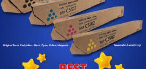 Ricoh MP-C5502 Set Original Toner Cartridge Black, Cyan, Yellow, Magenta
