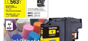 Brother LC563 Yellow