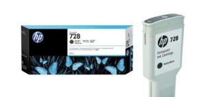 HP 728 MATTE BLACK 300 ML ORIGINAL INK ADVANTAGE CARTRIDGE
