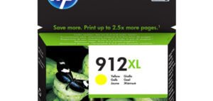HP 912XL YELLOW ORIGINAL INK ADVANTAGE CARTRIDGE