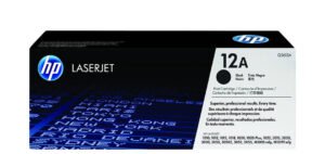 HP 12A BLACK ORIGINAL LASERJET TONER