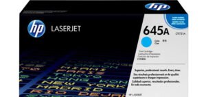 HP 645A CYAN ORIGINAL LASERJET TONER