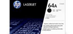 HP 64A BLACK ORIGINAL LASERJET TONER