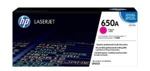 HP 650A MAGENTA ORIGINAL LASERJET TONER
