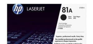 HP 81A BLACK ORIGINAL LASERJET TONER