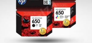 HP 650 Ink Cartridge Set