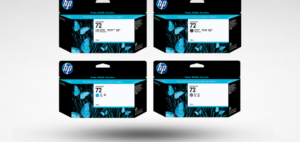 HP 72 Ink Cartridge Set