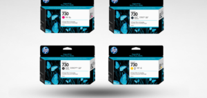 HP 730 Ink Cartridge Set