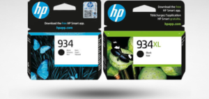 HP 934 & HP 934XL Black Ink Cartridges